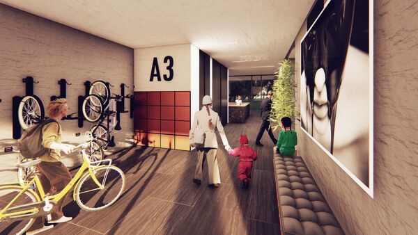 Проект архитекторов Ziya Imren Architects + Onur Yuncu Architects + Tolga Iltir Architects (Турция) Проект архитекторов Ziya Imren Architects + Onur Yuncu Architects + Tolga Iltir Architects (Турция)