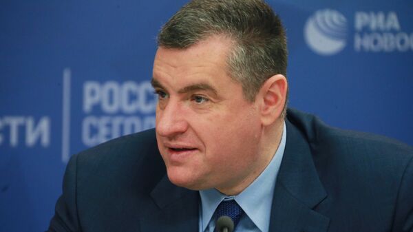 Председатель Комитета Госдумы РФ по международным делам Леонид Слуцкий