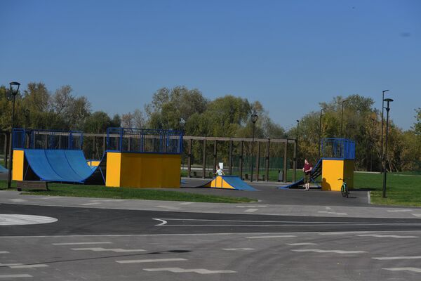 Скейт-парк в Печатниках Скейт-парк в Печатниках