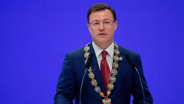 Губернатор Самарской области Дмитрий Азаров. Архивное фото Губернатор Самарской области Дмитрий Азаров. Архивное фото