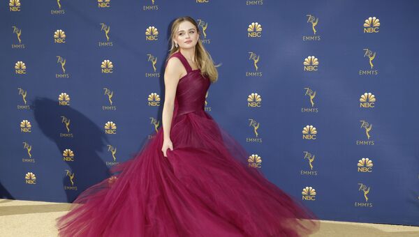 Джоуи Кинг прибывает на 70-ю церемонию вручения награды Primetime Emmy Awards в Лос-Анджелесе Джоуи Кинг прибывает на 70-ю церемонию вручения награды Primetime Emmy Awards в Лос-Анджелесе