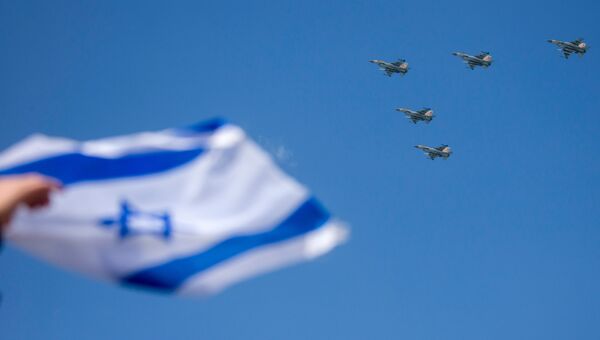 Израильские истребители F-16. Архивное фото Израильские истребители F-16. Архивное фото