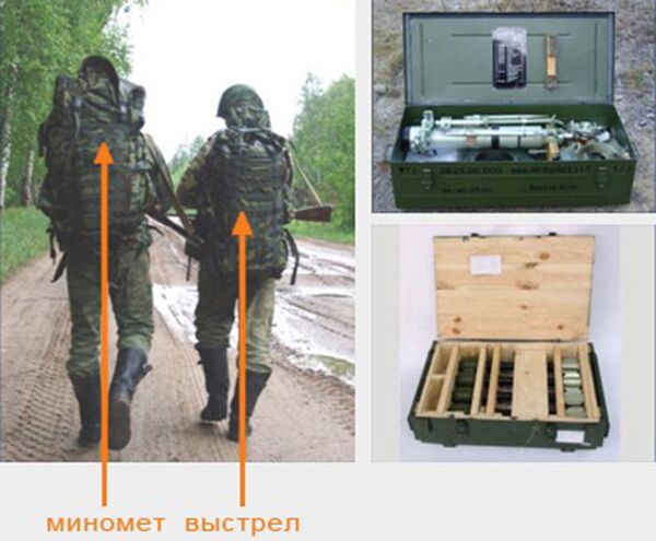Российский 82-мм миномет 2Б25 Российский 82-мм миномет 2Б25