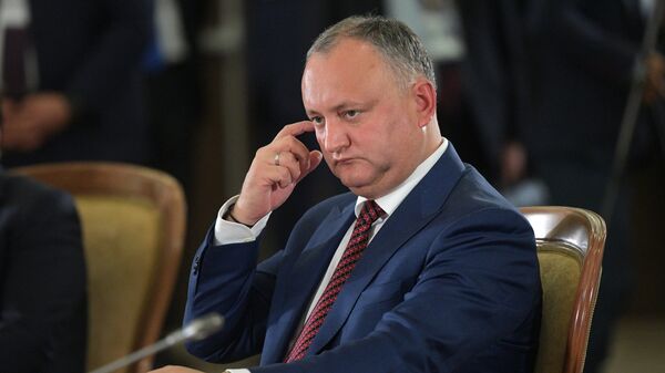 Президент Молдавии Игорь Додон Президент Молдавии Игорь Додон