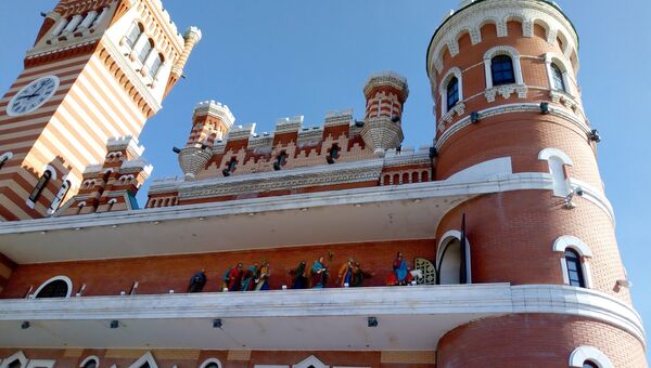Динамическая скульптура Вход Господень в Иерусалим в Йошкар-Оле Динамическая скульптура Вход Господень в Иерусалим в Йошкар-Оле