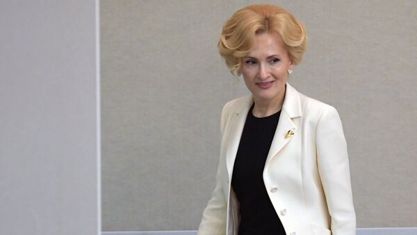 Заместитель председателя Государственной Думы РФ Ирина Яровая. Архивное фото Заместитель председателя Государственной Думы РФ Ирина Яровая. Архивное фото