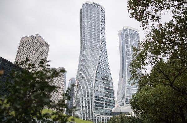 Небоскребы компании CapitaLand в городе Ханчжоу в КНР Небоскребы компании CapitaLand в городе Ханчжоу в КНР