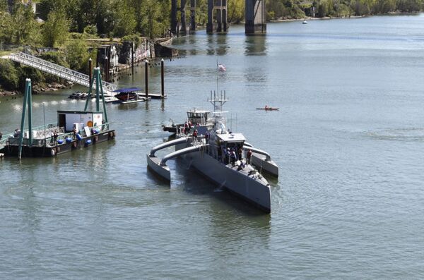 Беспилотный корабль-разведчик Sea Hunter Беспилотный корабль-разведчик Sea Hunter