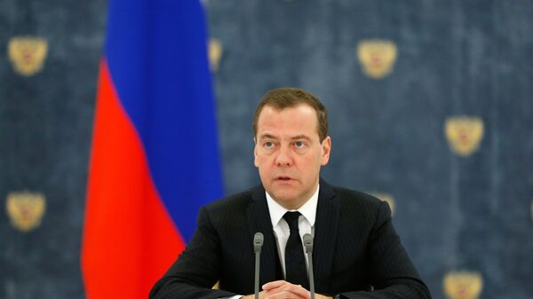 Председатель правительства  РФ Дмитрий Медведев