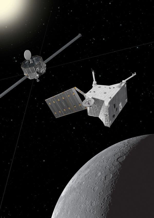 Миссия BepiColombo на Меркурии Миссия BepiColombo на Меркурии
