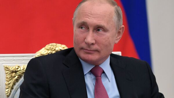 Президент России Владимир Путин. Архивное фото Президент России Владимир Путин. Архивное фото