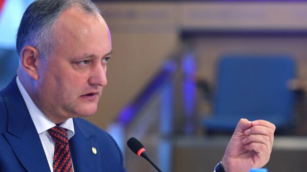 Президент Молдавии Игорь Додон Президент Молдавии Игорь Додон