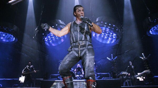 Солист группы Rammstein Тилль Линдеманн Солист группы Rammstein Тилль Линдеманн