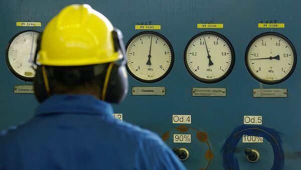 На территории нефтегазовой компании PGNiG, Польша На территории нефтегазовой компании PGNiG, Польша