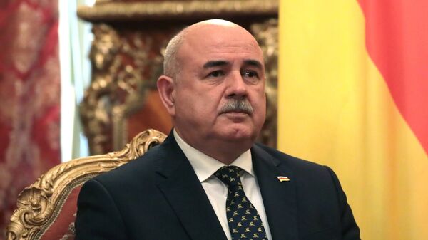 Глава МИД Южной Осетии Дмитрий Медоев. Архивное фото Глава МИД Южной Осетии Дмитрий Медоев. Архивное фото
