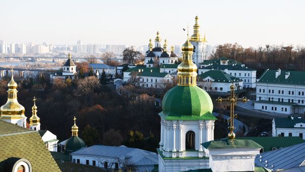 Киево-Печерская лавра. Архивное фото Киево-Печерская лавра. Архивное фото