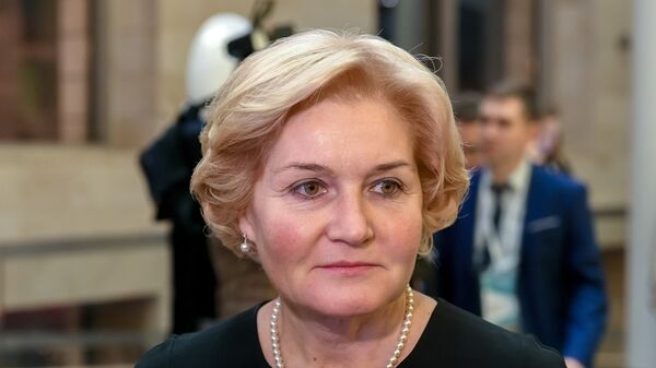 Заместитель председателя правительства РФ Ольга Голодец перед Гала-открытием Международного Культурного форума в Мариинском театре в Санкт-Петербурге Заместитель председателя правительства РФ Ольга Голодец перед Гала-открытием Международного Культурного форума в Мариинском театре в Санкт-Петербурге