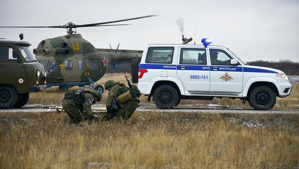 Военная полиция ВС РФ. Архивное фото Военная полиция ВС РФ. Архивное фото