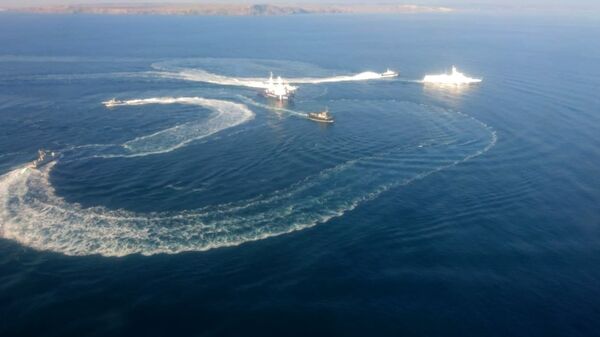 Три корабля ВМС Украины нарушили госграницу РФ Три корабля ВМС Украины нарушили госграницу РФ
