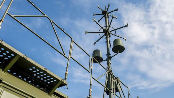 Автоматизированный звукотепловой комплекс артиллерийской разведки Пенициллин. Архивное фото Автоматизированный звукотепловой комплекс артиллерийской разведки Пенициллин. Архивное фото