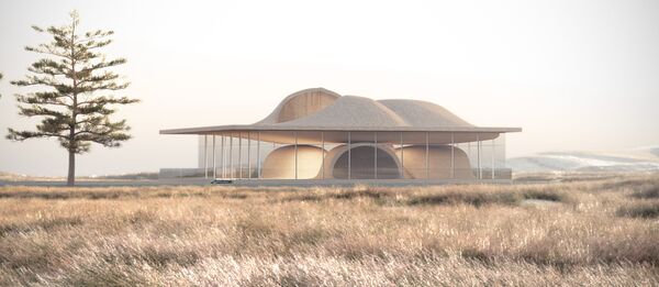 Проект дома Guyim Vault House в Иране, победивший в категории House Future на Всемирном фестивале архитектуры Проект дома Guyim Vault House в Иране, победивший в категории House Future на Всемирном фестивале архитектуры