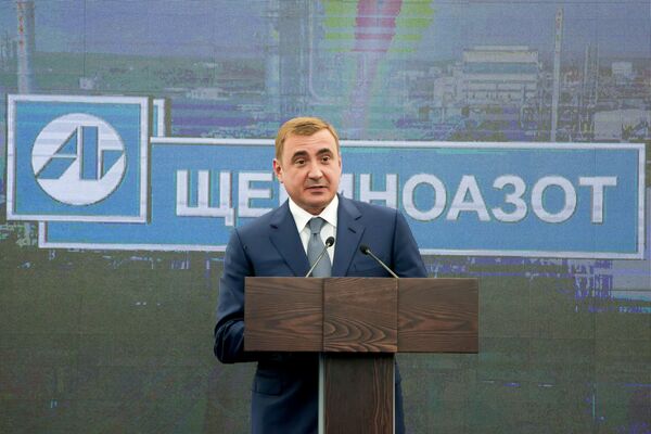 Губернатор Тульской области Алексей Дюмин Губернатор Тульской области Алексей Дюмин