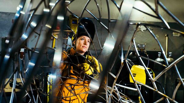 Сварщица Александра Weld Queen Сварщица Александра Weld Queen