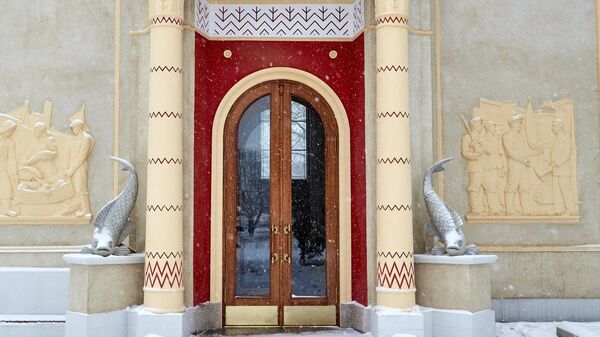 Павильон Биология (Кыргазстан) на ВДНХ, Москва Павильон Биология (Кыргазстан) на ВДНХ, Москва