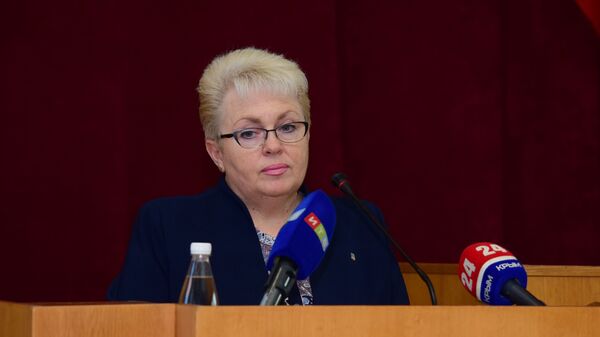 Наталья Маленко на сессии Симферопольского городского совета. 14 декабря 2018 Наталья Маленко на сессии Симферопольского городского совета. 14 декабря 2018