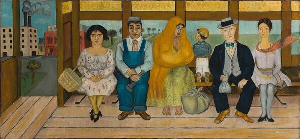 Фрида Кало. Автобус. 1929 год. Музей Долорес Ольмедо Фрида Кало. Автобус. 1929 год. Музей Долорес Ольмедо