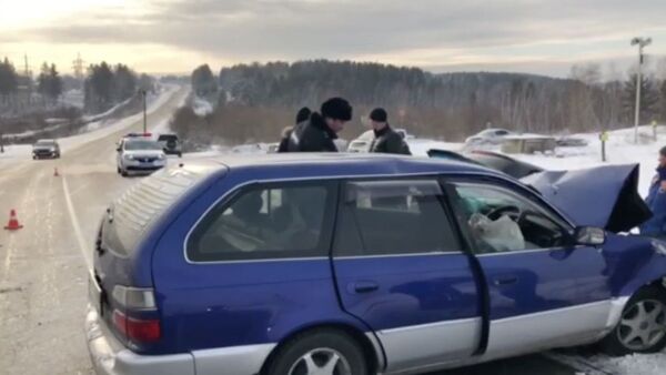 ДТП в поселке Марково под Иркутском. 28 декабря 2018 ДТП в поселке Марково под Иркутском. 28 декабря 2018