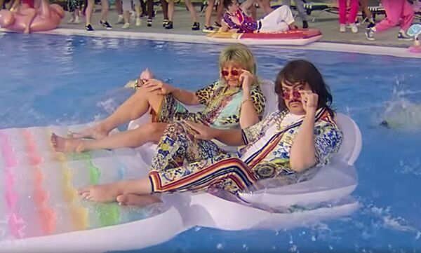 Кадр из клипа Филиппа Киркорова и Николая Баскова Ibiza Кадр из клипа Филиппа Киркорова и Николая Баскова Ibiza
