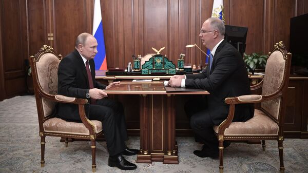 Президент РФ Владимир Путин и генеральный директор РФПИ Кирилл Дмитриев Президент РФ Владимир Путин и генеральный директор РФПИ Кирилл Дмитриев