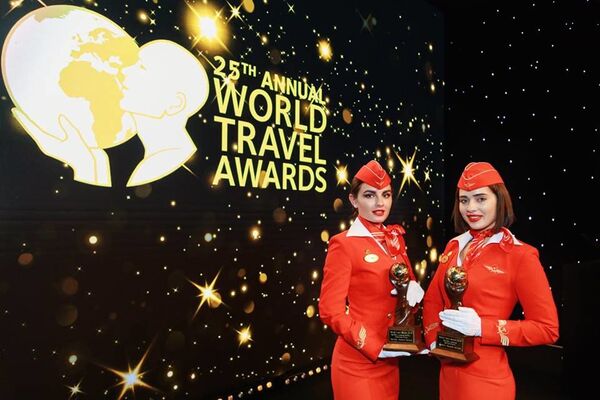 Сотрудницы компании Аэрофлот на премии World Travel Awards Сотрудницы компании Аэрофлот на премии World Travel Awards
