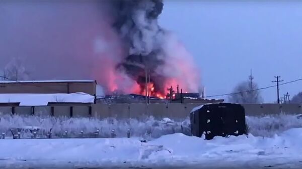 Пожар на Оренбургском заводе промышленного цинкования Пожар на Оренбургском заводе промышленного цинкования