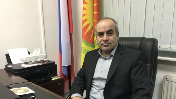 Представитель сирийского Курдистана в Москве Ршад Биенаф Представитель сирийского Курдистана в Москве Ршад Биенаф