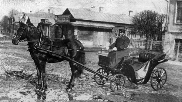 Извозчик-лихач. Дореволюционная Россия. 1900-е Извозчик-лихач. Дореволюционная Россия. 1900-е