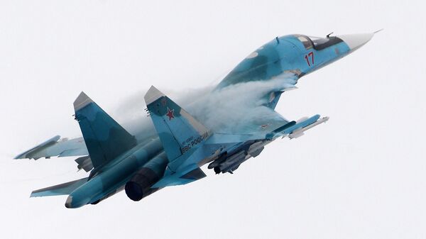 Истребитель-бомбардировщик Су-34 Истребитель-бомбардировщик Су-34