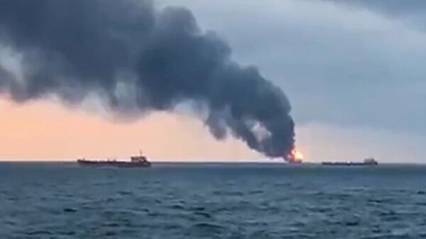 Пожар на газовых танкерах в Черном море Пожар на газовых танкерах в Черном море