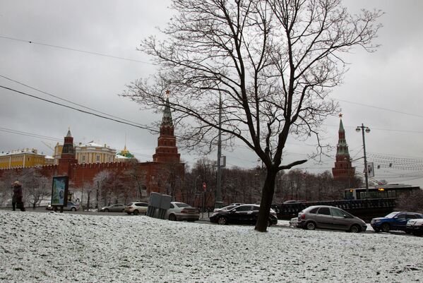 Снег в Москве Снег в Москве