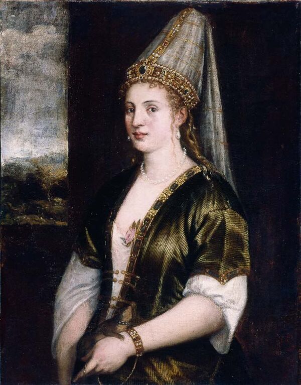 La Sultana Rossa. Тициан, 1550-е годы
La Sultana Rossa. Тициан, 1550-е годы