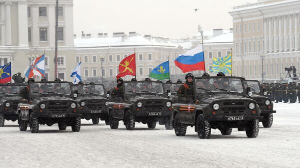 Парад в честь 75-летия снятия блокады Ленинграда Парад в честь 75-летия снятия блокады Ленинграда