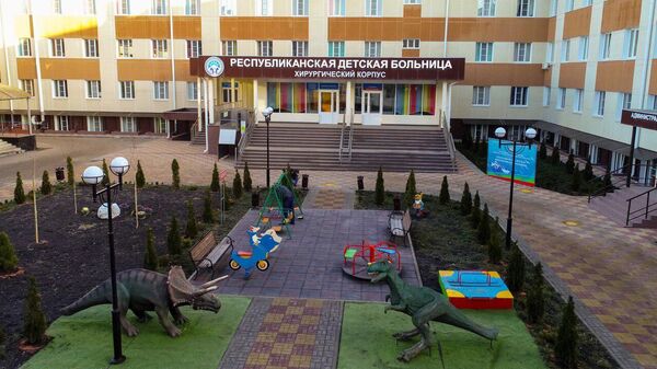 Открытие первой в Карачаево-Черкесии республиканской детской больницы Открытие первой в Карачаево-Черкесии республиканской детской больницы