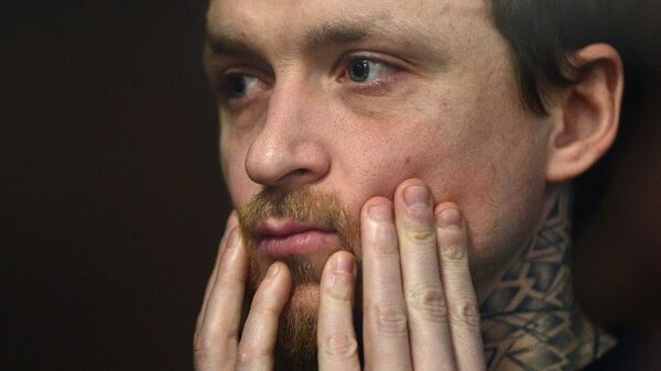 Футболист Павел Мамаев на заседании Тверского районного суда Москвы Футболист Павел Мамаев на заседании Тверского районного суда Москвы