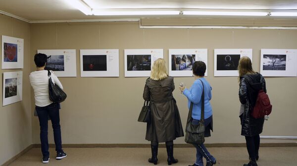 Открытие выставки победителей конкурса им. Андрея Стенина в Тель-Авиве Открытие выставки победителей конкурса им. Андрея Стенина в Тель-Авиве