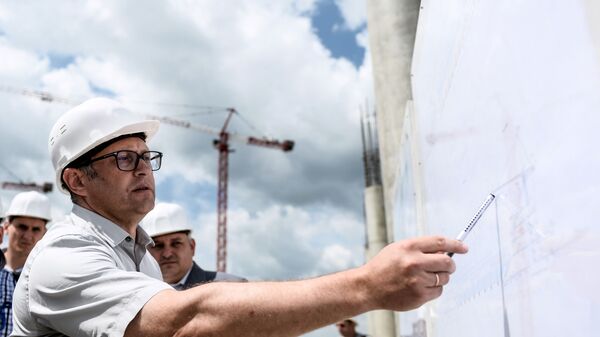 Строительство стадиона Ростов-Арена к ЧМ-2018 Строительство стадиона Ростов-Арена к ЧМ-2018