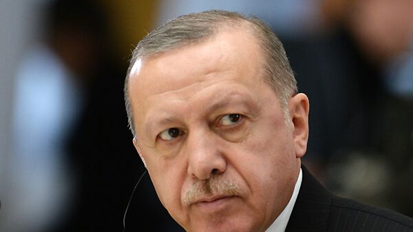Президент Турецкой Республики Реджеп Тайип Эрдоган. Архивное фото