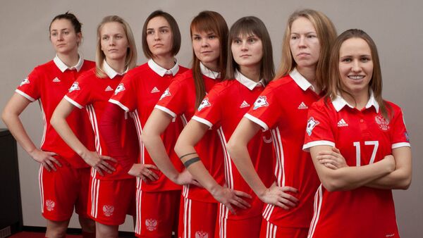 Игроки женской сборной России по мини-футболу Игроки женской сборной России по мини-футболу