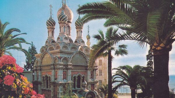 Русская Православная Церковь Заграницей. Западно-европейская епарxия. Православный приход Храм Христа Спасителя, Великомученицы Екатерины и преподобного Серафима Саровского, Санремо Русская Православная Церковь Заграницей. Западно-европейская епарxия. Православный приход Храм Христа Спасителя, Великомученицы Екатерины и преподобного Серафима Саровского, Санремо