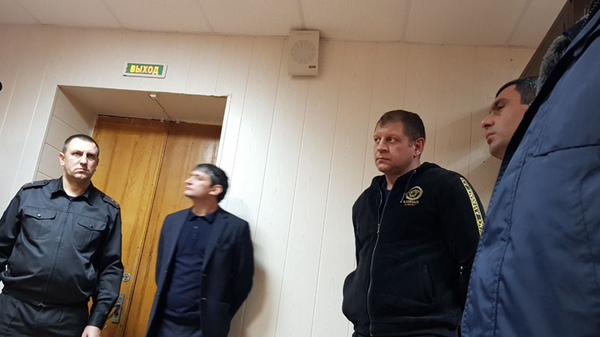 Александр Емельяненко в суде Кисловодска